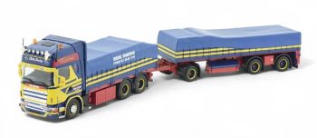 TEK81276 - Autocarro rigido SCANIA Topline Series 6x4 con rimorchio a 1+2 assi BRDR SINDING