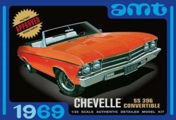 AMT823/12 - CHEVROLET Chevelle Cabriolet 1969 da assemblare e verniciare