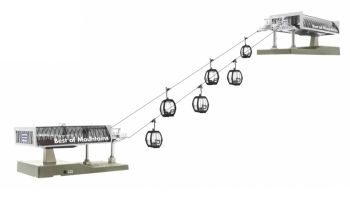 JC82491 - Impianto di risalita con 6 cabinovie OMEGA V10 Fling Mozart - D-LINE