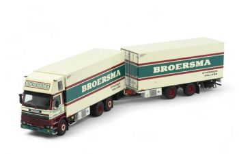 TEK82539 - Autocarro rigido SCANIA R113 Topsleeper 6x2 con rimorchio a 2 assi BROERSMA