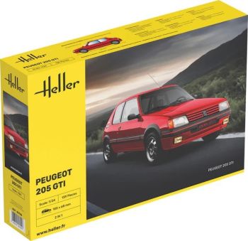 HEL82705 - PEUGEOT 205 GTI da montare e verniciare