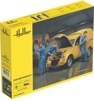 HEL82756 - Set II Meccanici Auto per Assemblare e Verniciare