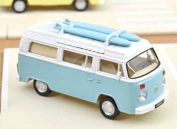 NOREV841108 - 1973 VOLKSWAGEN Combi Tipo 2b Camper Van Blu Pastello - Jet-car