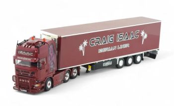 TEK85254 - SCANIA R Topline 6x4 con rimorchio a 3 assi CRAIG ISAAC