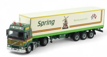 TEK85520 - VOLVO F16 Globetrotter 4x2 con rimorchio SPRING a 3 assi