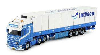 TEK85522 - SCANIA Next Generation R-Series Highline 6x2 con rimorchio refrigerato a 3 assi KEES IN&#039;T VEEN