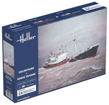HEL85604 - Doppio set - VOLONTARIO e MARIE JEANNE per assemblare e dipingere