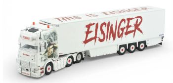 TEK85921 - SCANIA Next Gen. Serie S Highline 6x2 con rimorchio refrigerato EISINGER a 3 assi