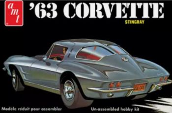 AMT861/12 - CHEVROLET Corvette Stingray 1963 da assemblare e verniciare