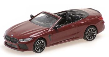 MNC870029034 - BMW M8 Cabriolet 2019 Rosso metallizzato