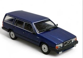 MNC870171710 - VOLVO 740 GL Station wagon 1986 Blu scuro metallizzato