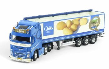 TEK87060 - VOLVO FH04 6x2 con rimorchio per patate a 3 assi VAN DER PEET