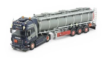 TEK87066 - SCANIA R Topline 4x2 con autocisterna a 3 assi SL LOGISTICS