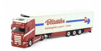 TEK88420 - SCANIA Next Gen. Serie S Highline 4x2 con semirimorchio frigorifero a 3 assi BLATTLER