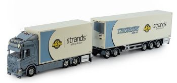 TEK80918 - SCANIA R 6x4 carro con rimorchio frigorifero 2+3 Assi OSCARSSONS AKERI
