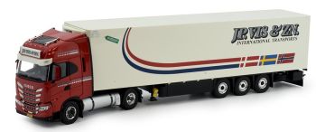 TEK82081 - IVECO S-Way 4x2 con rimorchio frigorifero 3 assi JP. VIS & ZN.