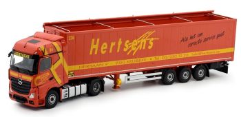 TEK82093 - MERCEDES Actros MP5 4x2 con rimorchio 3 assi HERTSENS