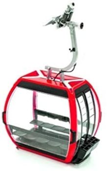 JC82101 - Gondola Omega V rossa 10 posti 1/87
