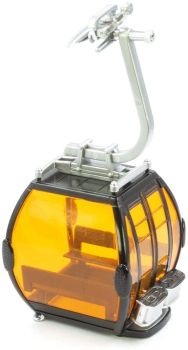 JC84103 - Gondola nera Omega IV finestre arancioni