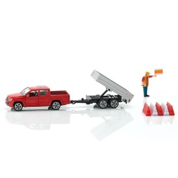 SIK3543 - Pick UP con rimorchio ribaltabile Ech:1/55