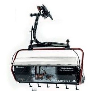 JC86501-1 - GAMPENBAHN Seggiovia 6 posti Cerf