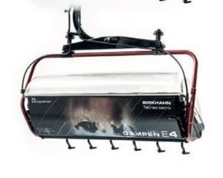 JC86501-4 - Seggiovia 6 Persone GAMPENBAHN coq noir