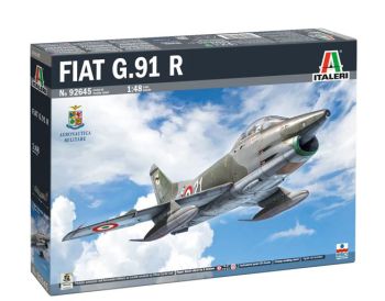 ITA92645 - Aereo da ricognizione FIAT G.91 R da assemblare e verniciare