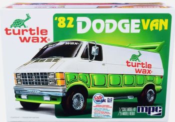 MPC943M/12 - DODGE Van Custom 1982 - Turtle Wax da assemblare e verniciare