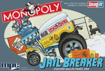 MPC946M/12 - Jail Breaker Custom Willys - MONOPOLY da assemblare