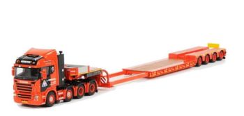 WSI9479 - SCANIA R Highline 8x4 con pianale ribassato VAN GRINSVEN a 4 assi
