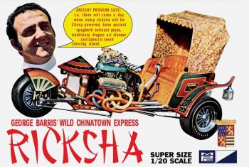 MPC965/12 - Ricksha - George Barris da assemblare e verniciare