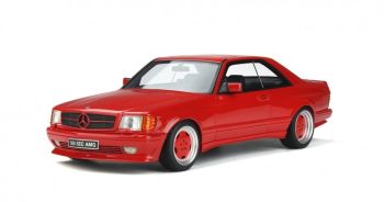 OT995 - MERCEDES W126 560 SEC WIDE BODY 1986 rosso