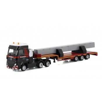 WSI900036 - MERCEDES ACTROS 6x4 con piattaforma a 3 assi estensibile MAMMOET