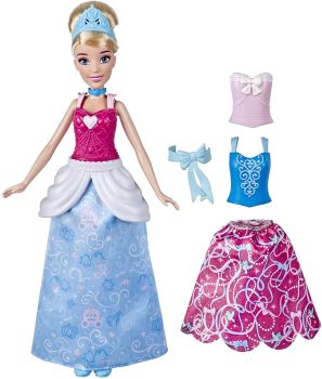 HASE9591 - Princess Mannequin Doll – Cenerentola con i suoi abiti