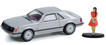 GREEN97120-B - FORD Mustang coupé GHIA con donna in abito THE HOBBY SHOP serie 12 in blister