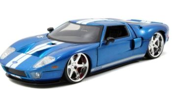 JAD97177 - FORD GT 2005 Blu FAST & FURIOUS