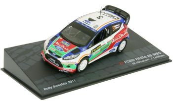 AKI0085 - FORD Fiesta RS WRC #3 Rally Svezia 2011 M.Hirvonen / J.Lehtinen