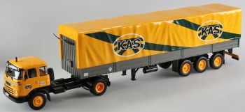 AKI0223 - SUPER AZOR GRAN RUTA 4x2 e rimorchio telonato Kas