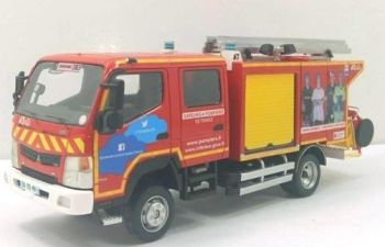 ALERTE0067B - MITSUBISHI FUSO Canter Gallin CCRL TDF autopompa antincendio 2017 limitata a 320 copie