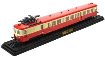 ATL2434001 - Automotrice tipo Z-7125 SNCF prima e seconda classe rossa e crema della serie Les Autophériques des Réseaux Français macchina non funzionante
