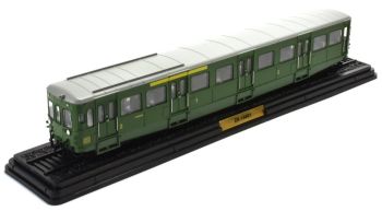 ATL2434015 - Rimorchio passeggeri ZR-13601 per semovente Tipo Z-3601 SNCF prima e seconda classe verde della serie Les Autophériques des Réseaux Français non funzionante