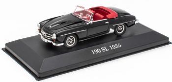 ATL7905001 - MERCEDES BENZ 190SL 1955 cabriolet aperto nero
