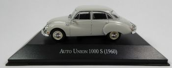 MAGARG37 - AUTO UNION 1000S berlina 4 porte grigia del 1960 venduta in blister