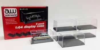 AWDC008 - 6 vetrine per auto 1/64