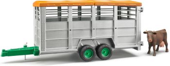 BRU2227 - Rimorchio bestiame 2 assi Scala: 1/16
