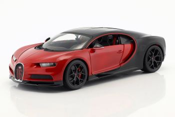BUR11040RO - BUGATTI Chirone Rosso e nero