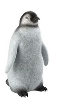 BUL63838 - Pinguino imperiale - 19,5 cm