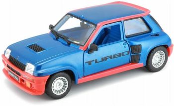 BUR18-21088B - RENAULT 5 Turbo 1982 blu e rossa