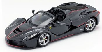 BUR18-26022B - FERRARI La Ferrari Aperta nera