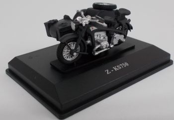 CAR245C - ZUNDAPP Z-KS750 sidecar nero